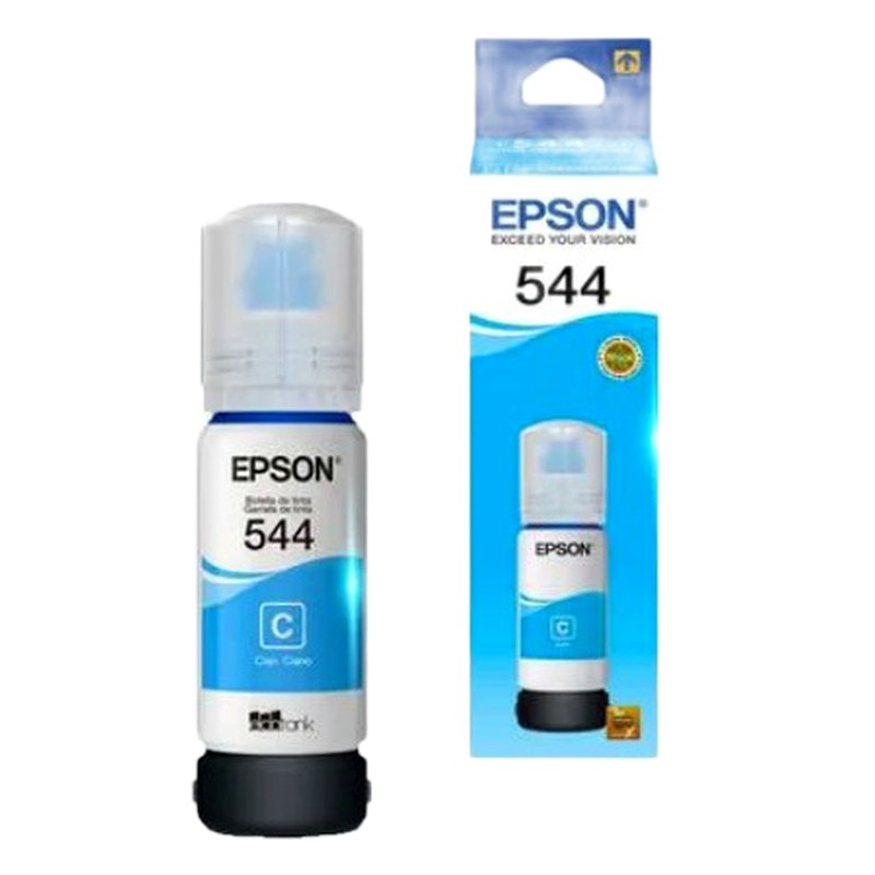 TINTA ORIGINAL EPSON 544 CIAN PARA L3110