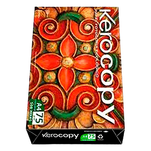 PAPEL BOND A4 KEROCOPY  X 1/2 MILLARES (REF. 10 UNID = 5 MILL = 1 CAJA)
