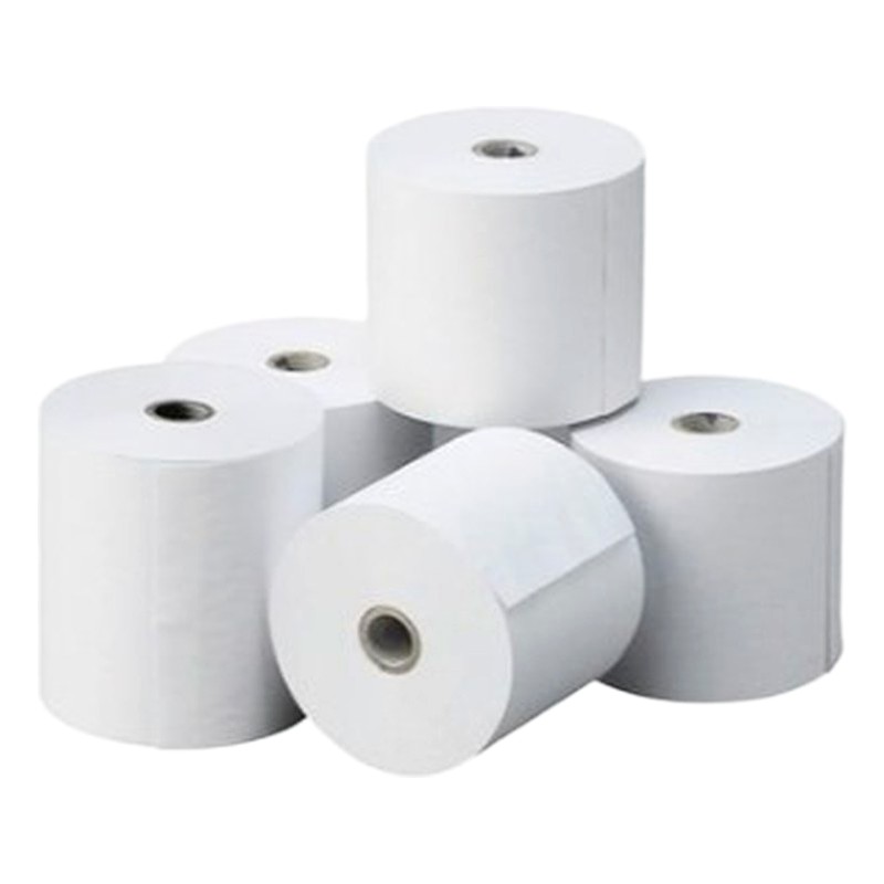 CONTOMETRO PAPEL TERMICO L 48GR 8CM 80MTS PARA TIQUETERA TERMICA (20 ROLLO UNA CAJA)  :UTILES