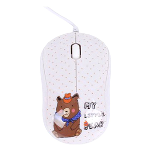 MOUSE CON CABLE USB HA-M202 DISEÑOS HALION