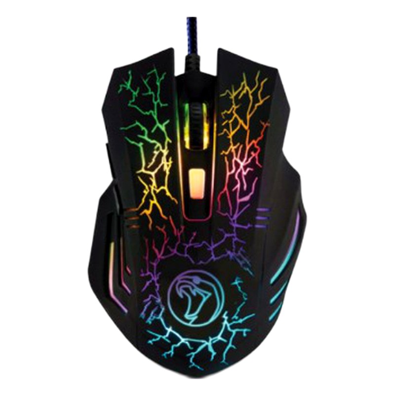 MOUSE GAMING PHYTON 7 LED RGB 800/1200/1600/2400DPI VENOM IMEXX GAR: 03 MESES AREA 1