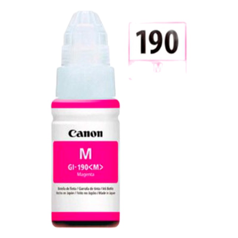 TINTA ORIGINAL CANON MAGENTA 190 ORIGINAL 70 ML