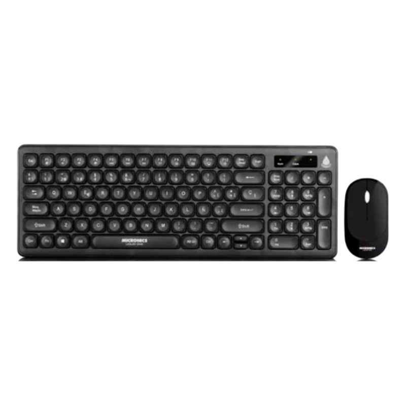 TECLADO KIT LIQUID ONE MIC WT805 TECLADO + MOUSE WIFI SMART TV MICRONICS